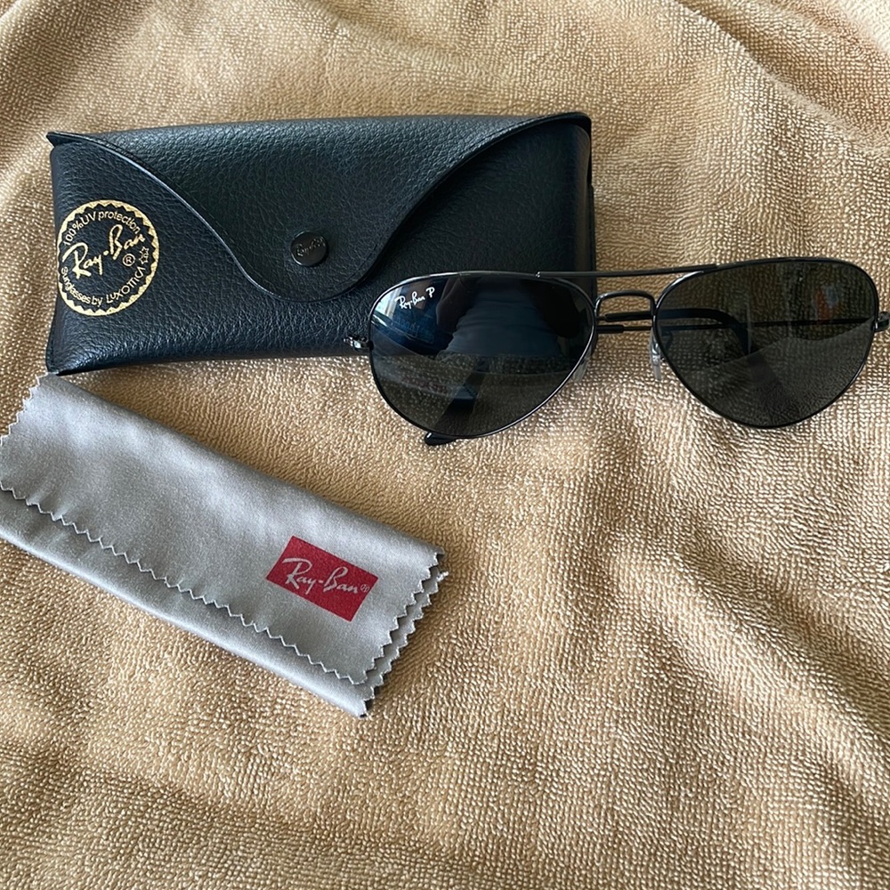 Ray-Ban Polarized black glasses